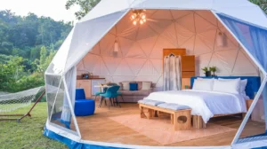 Can You Use A Geodesic Dome Tent For Glamping