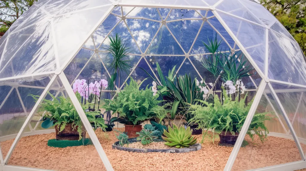 How Big Should A Geodesic Dome Greenhouse Be